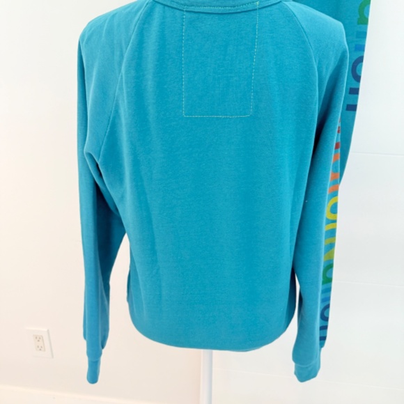 Aviator Nation Teal Blue VENICE CA Pullover Sweatshirt & Jogger Set - Picture 4 of 12
